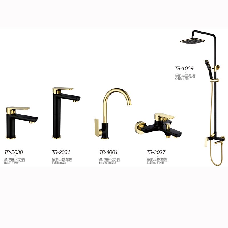 matte blacchrome damixa type wall mounted bathroom faucets