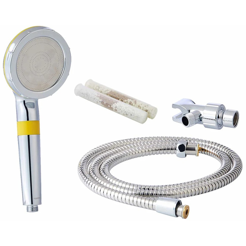 Shower head filter uk with shower hose and bracket